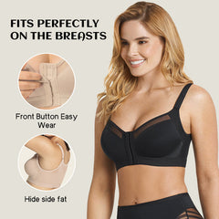 Woobilly®-Comfort Posture Corrector Bra with Contour Cups Bra (BUY 1 GET 2 FREE)-BEIGE+White+Black